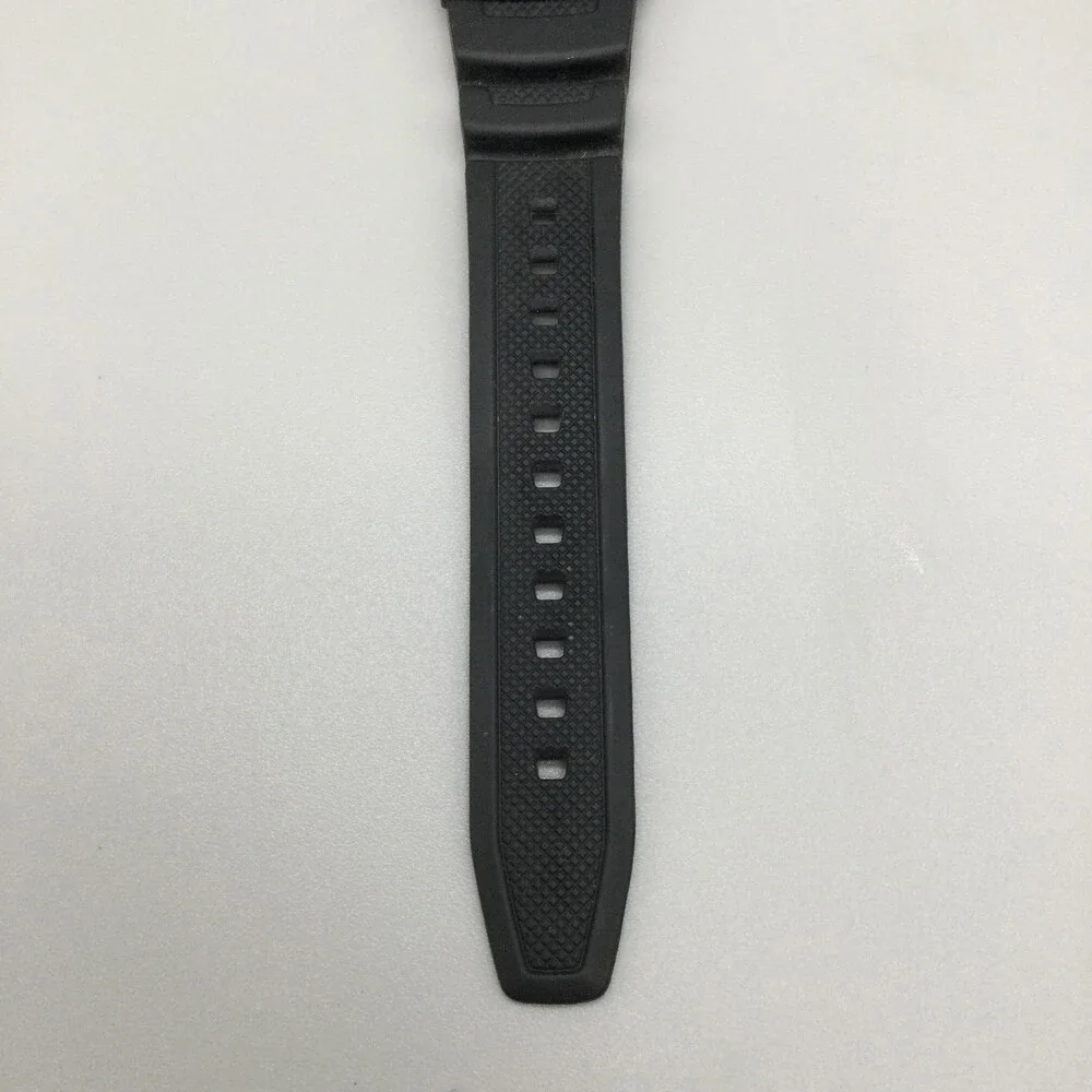 Casio 3198 AE1000W Mens Watch 44mm World Time Digital Black 5 Alarms WR100M